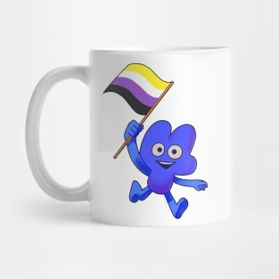 Nonbinary Pride Flag Four! Mug